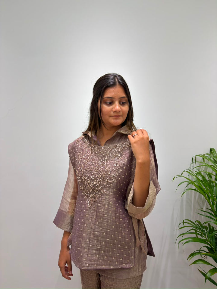 Embroidered Co-Ord Set for Women