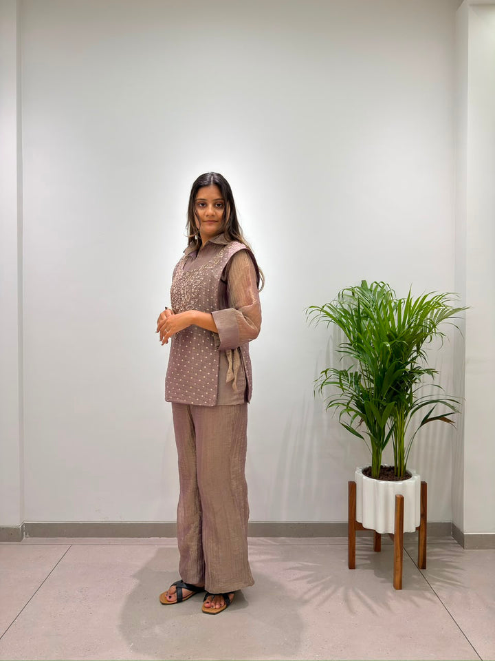 Embroidered Co-Ord Set for Women