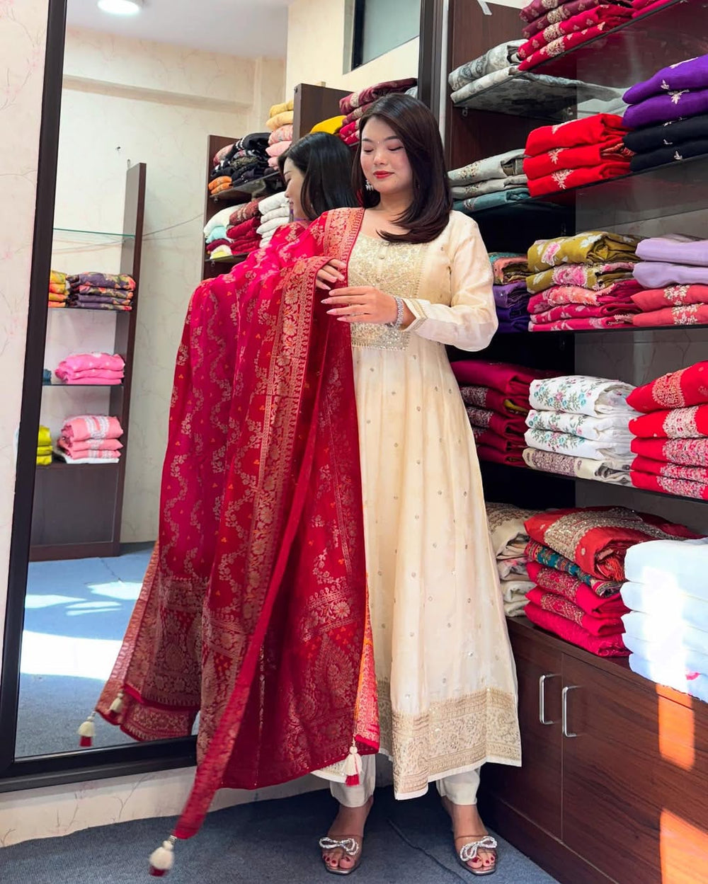 Chandni Charm Flared Suit