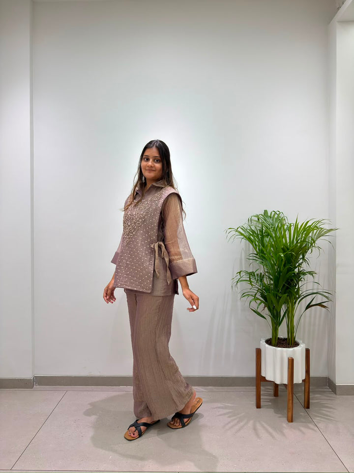 Embroidered Co-Ord Set for Women