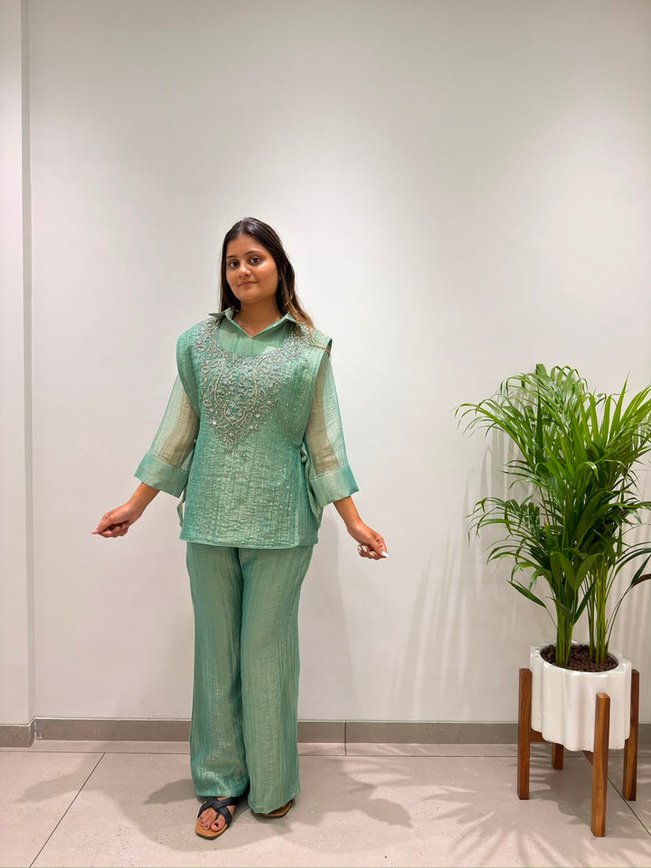 Embroidered Co-Ord Set for Women
