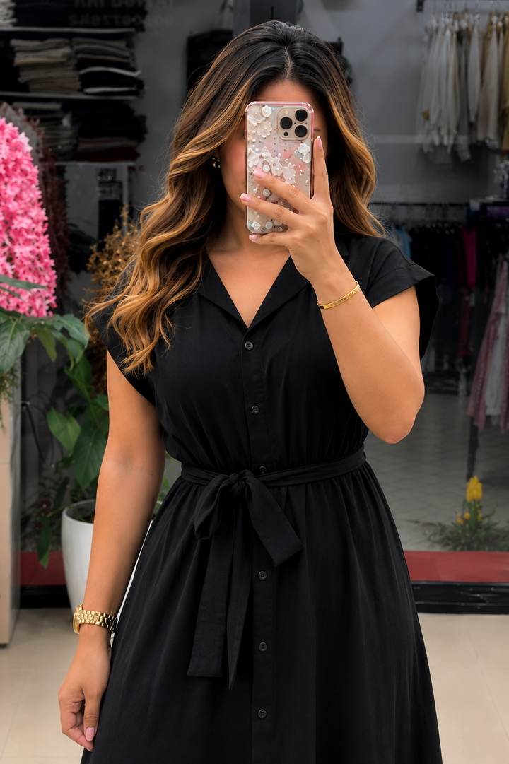 Women's Soft Rayon A-Line Maxi Dress
